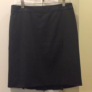 Black pencil skirt